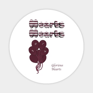 Hearts fc Magnet